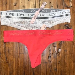 Victoria Secret - TAGS ON panties